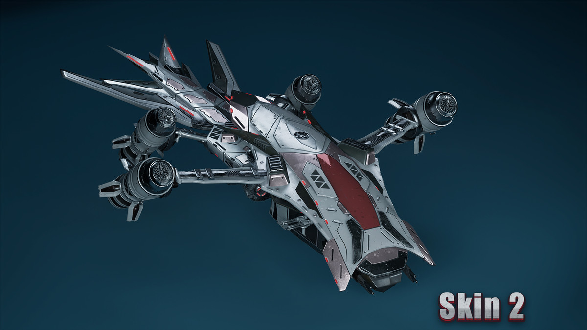 Sci-Fi Transport - Military Airplane