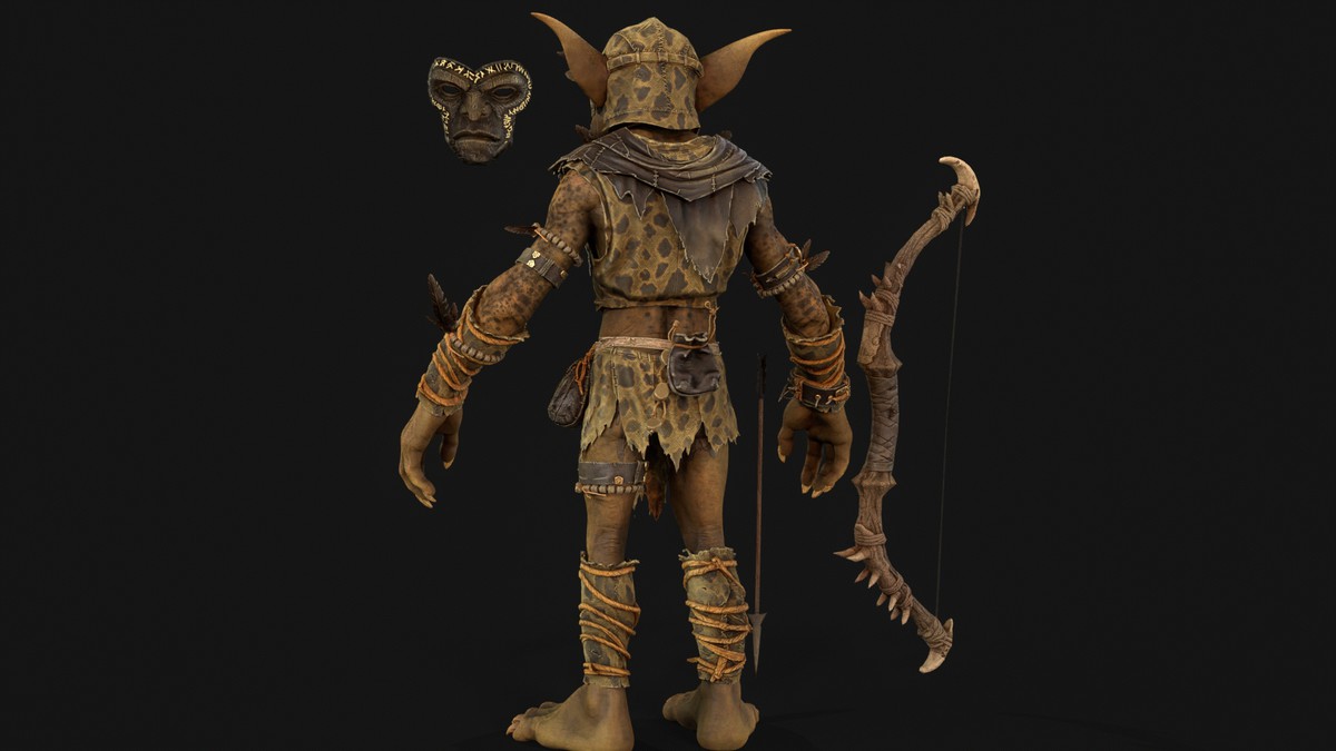 Goblin Archer Game Ready