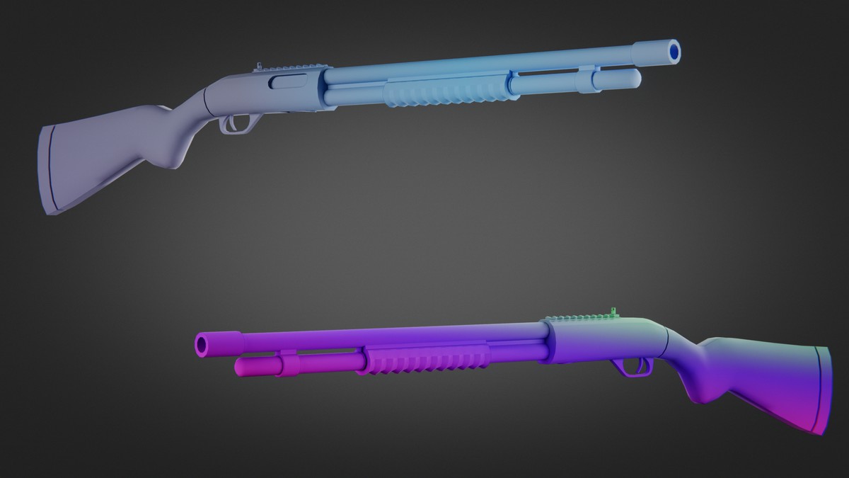 Weapon Gradient Skins Pack — 368 Variations