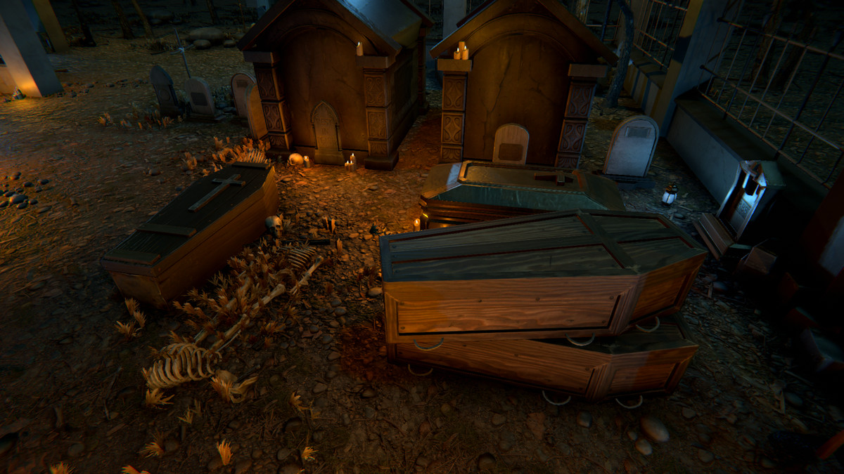 Realistic Cemetery Asset Package