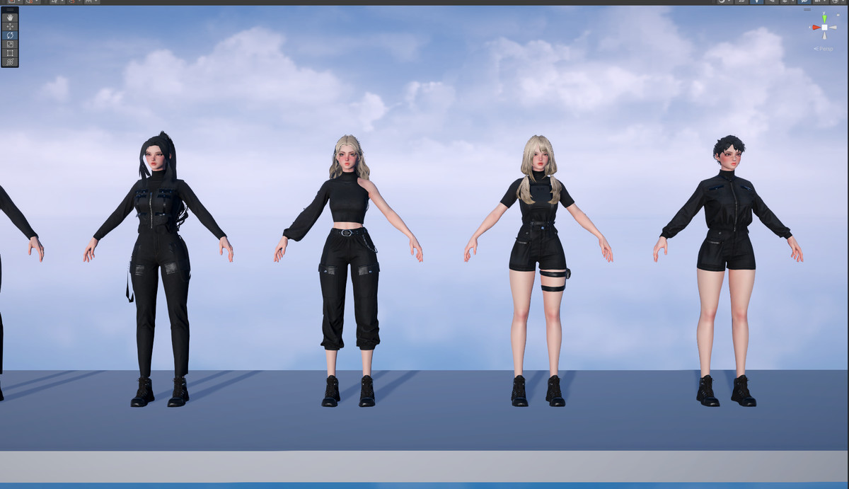 Techwear Girls