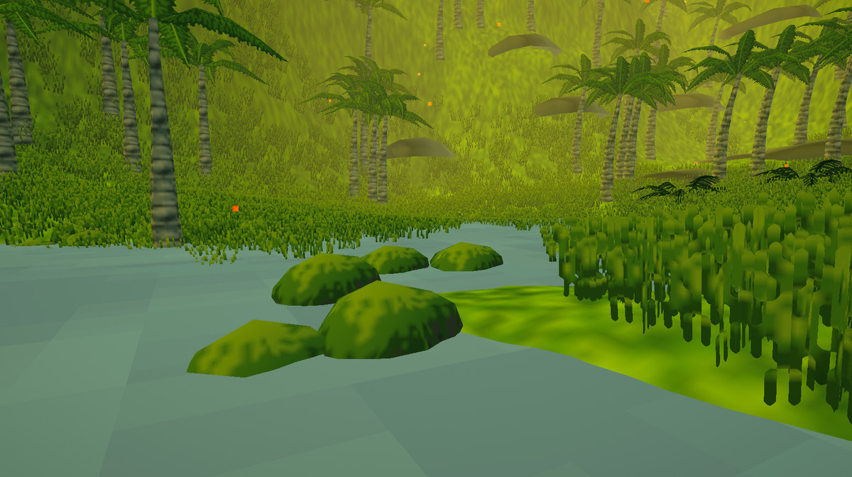 Low-Poly Prehistoric Pack Dinosaurs, Environment & Wind Shaders