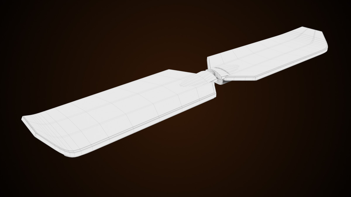Sci-Fi Hoverboard 4 URP HDRP Textures