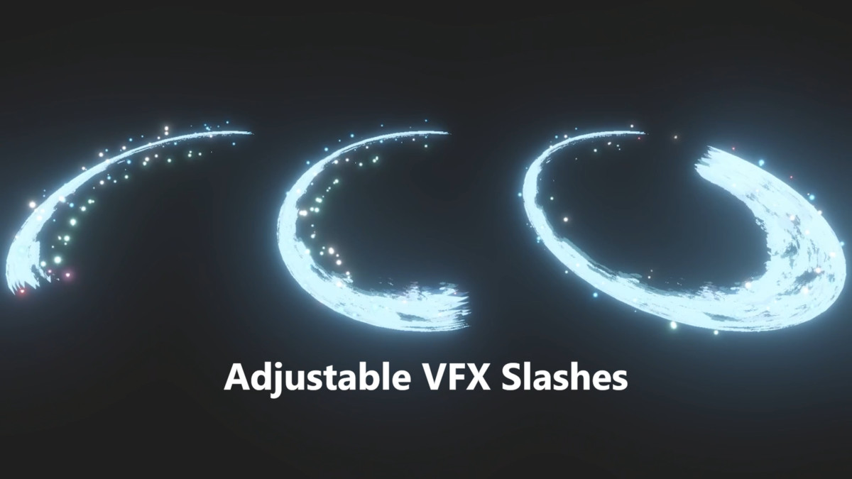 Adjustable Slash VFX Pack