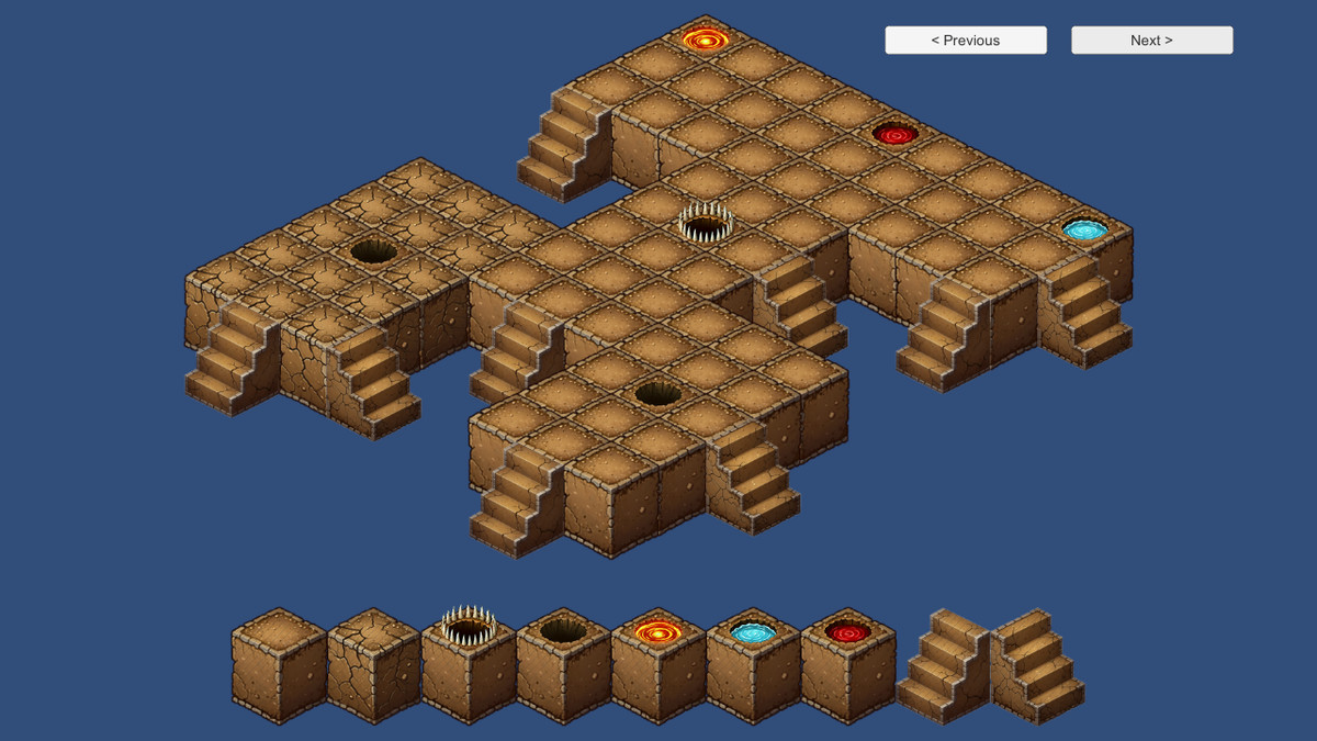 2D Isometric Modular Tileset – Dirt & Gravel