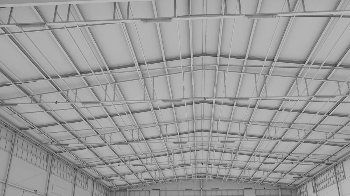 Logistic Cargo Warehouse Interior and Exterior URP HDRP Textures