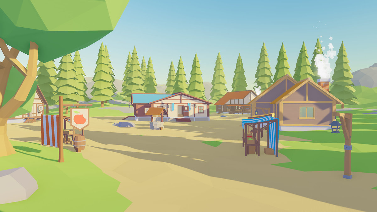 Low Poly Modular Medieval Buildings Pack