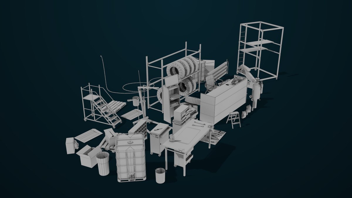 Workshop Tools Pack 01 UPR HDRP Textures