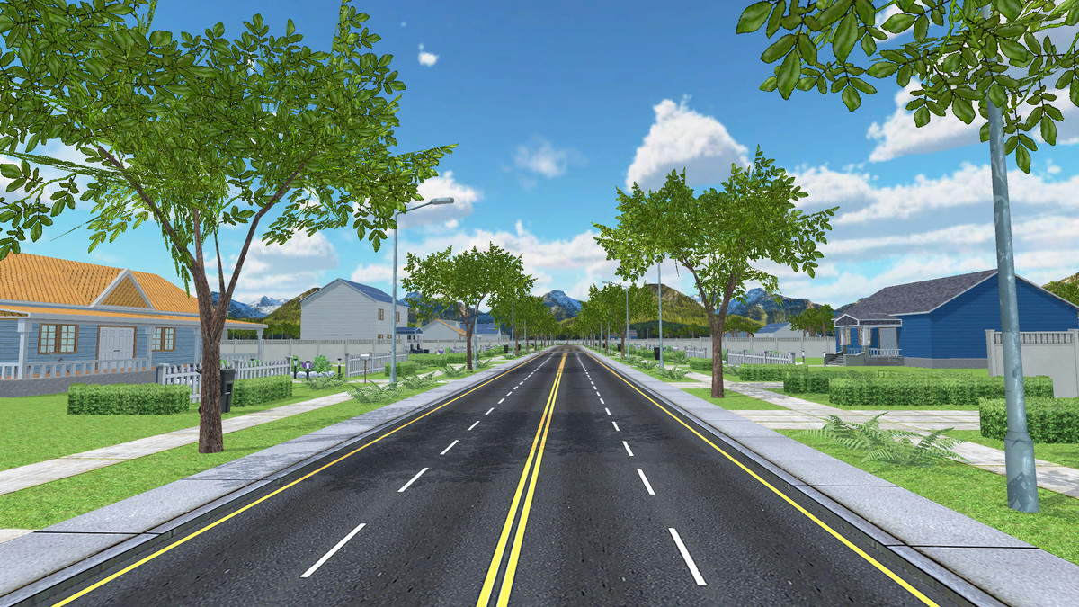 Modular Suburban Houses Pack with Interiors – Mobile Optimized Environment