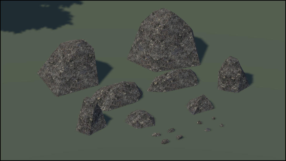 Campsite - Retro Style Modular Environment Pack
