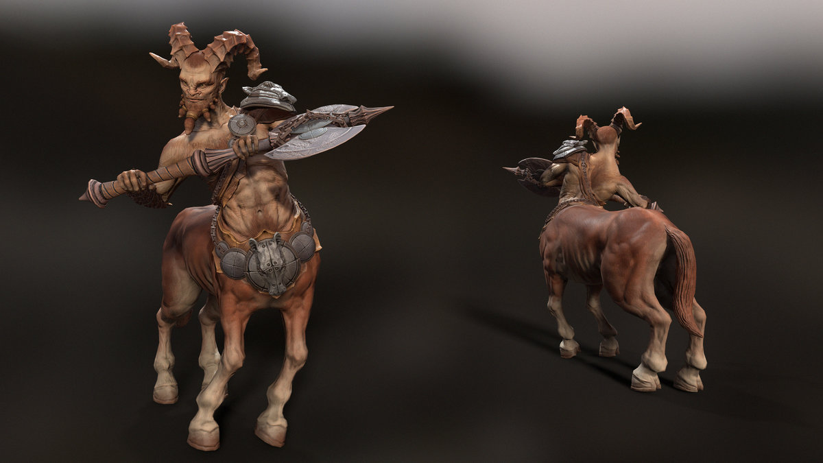Barbarian centaur