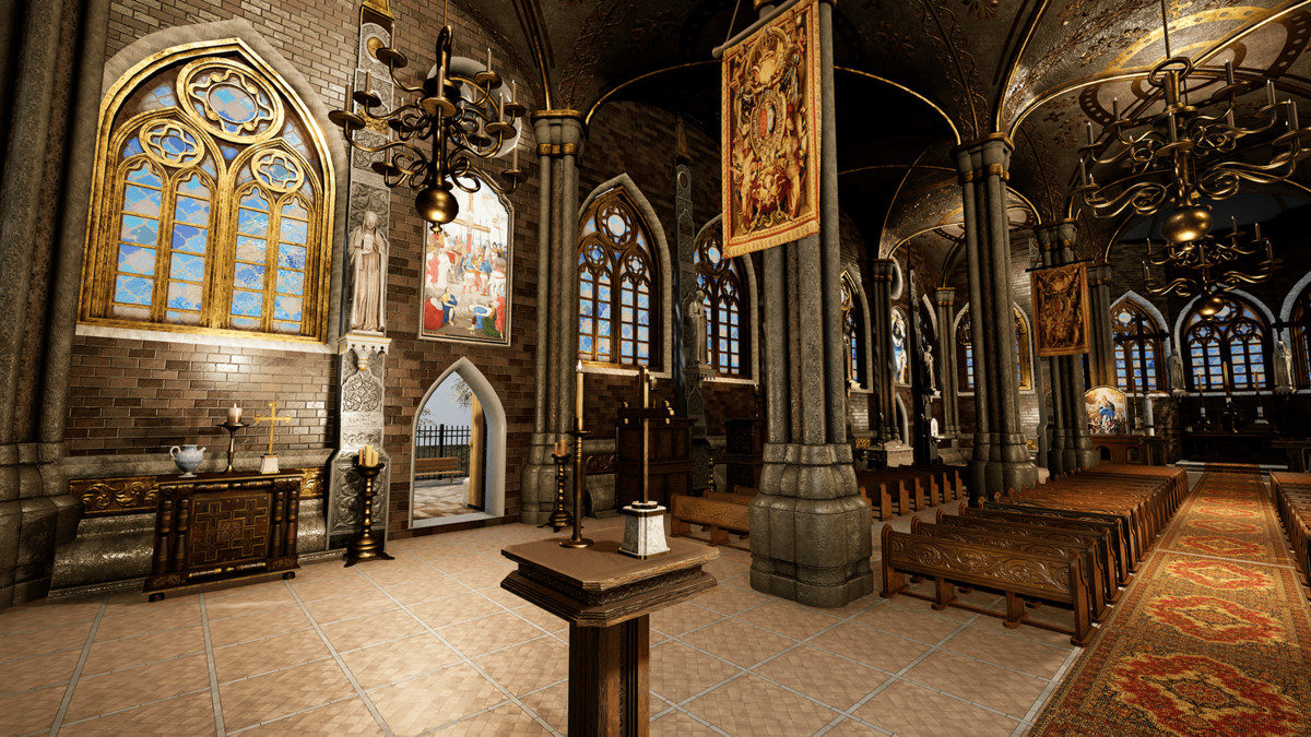 Cathedral 2. (URP)