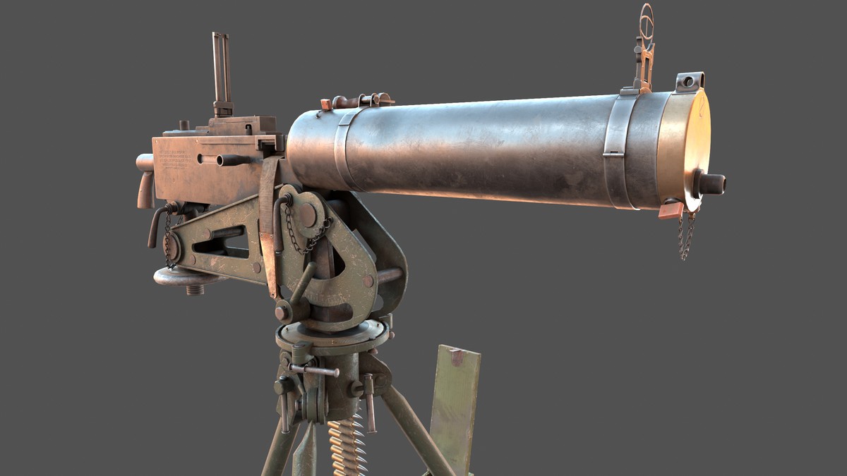 Browning M1917 Heavy Machine Gun