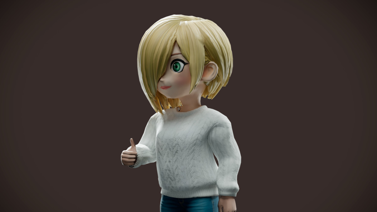 Modular Chibi Girl