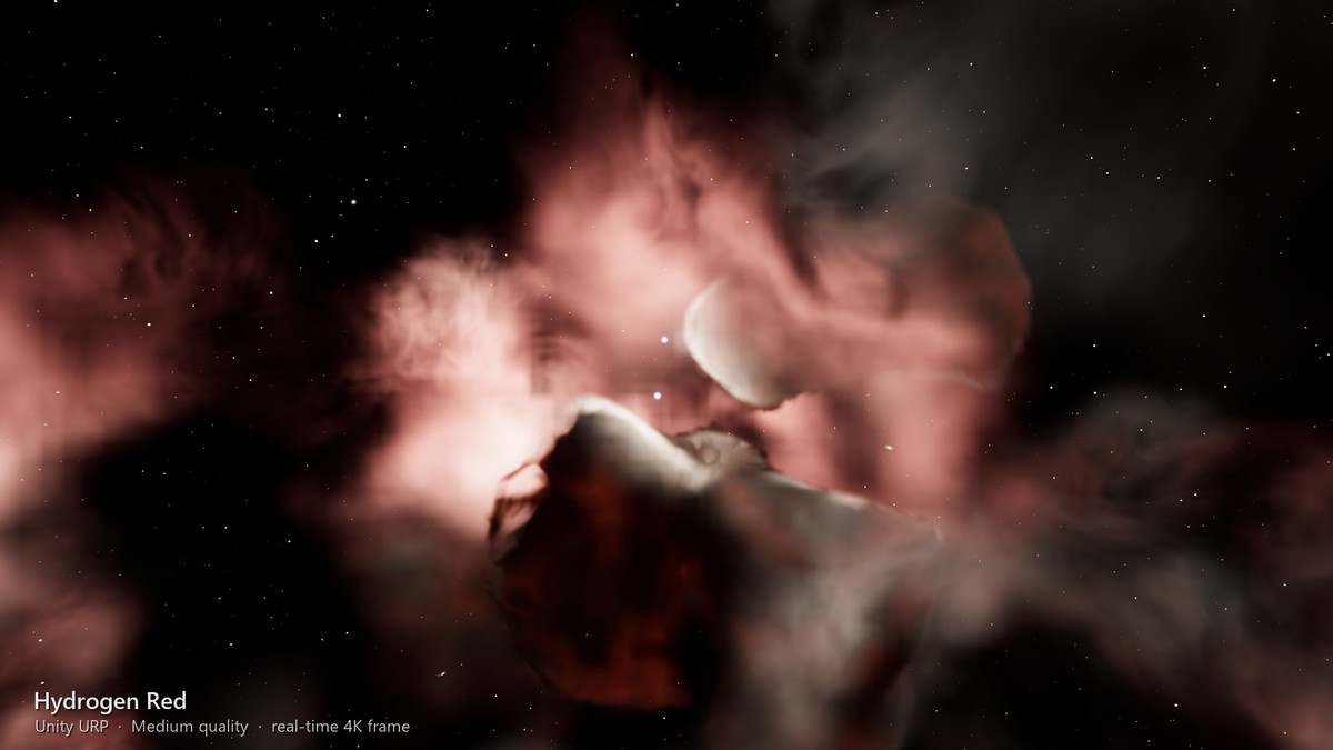 Volumetric Nebula Skyboxes 2 – 17 Fly-Through 3D Space Nebulae (URP & HDRP)
