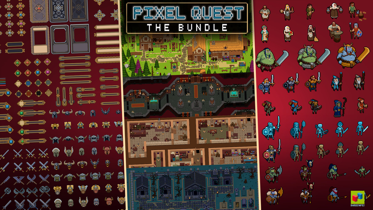 2D Pixel Quest Bundle