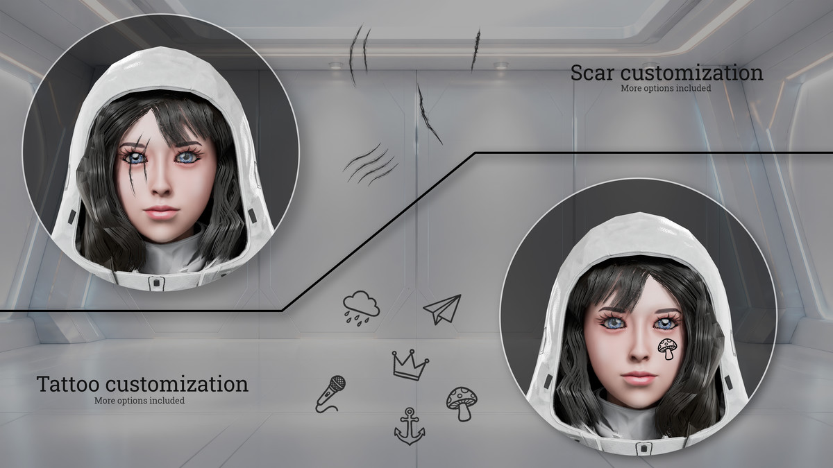 Cyberpunk & Sci‑Fi Female Operatives - Volume 1