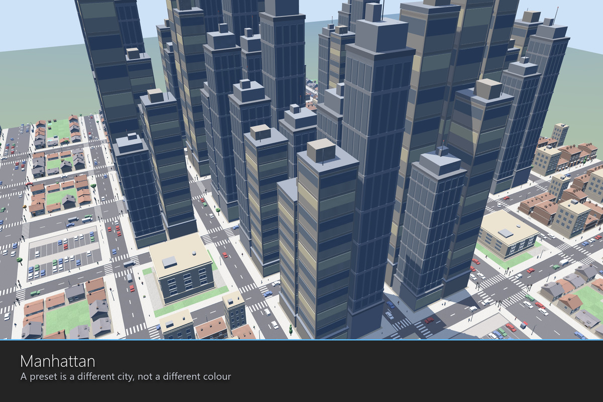 City Generator - Procedural City, Traffic & Crowd Simulation