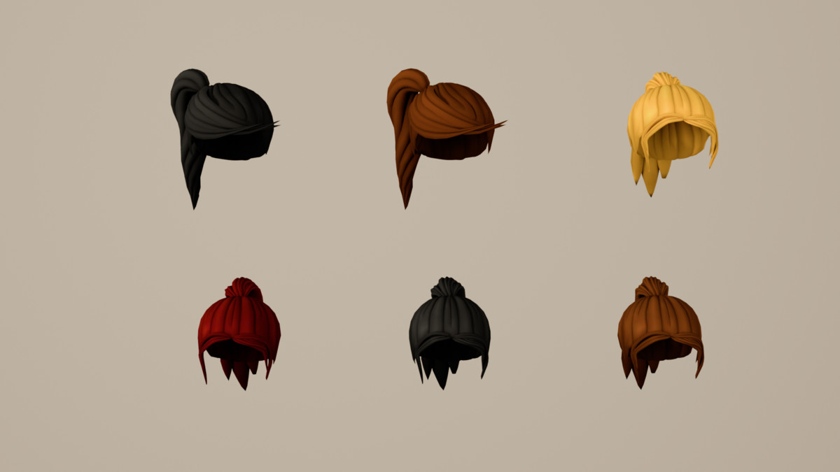 Modular Female Character Creator