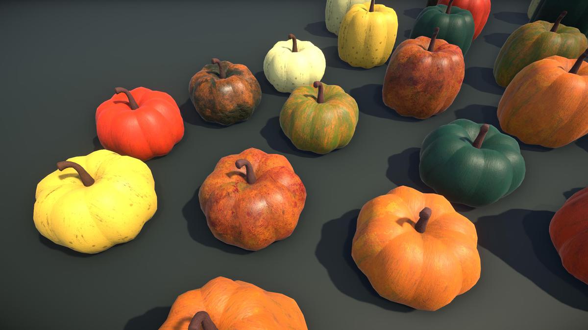 Halloween Pumpkins - Burnable Edition