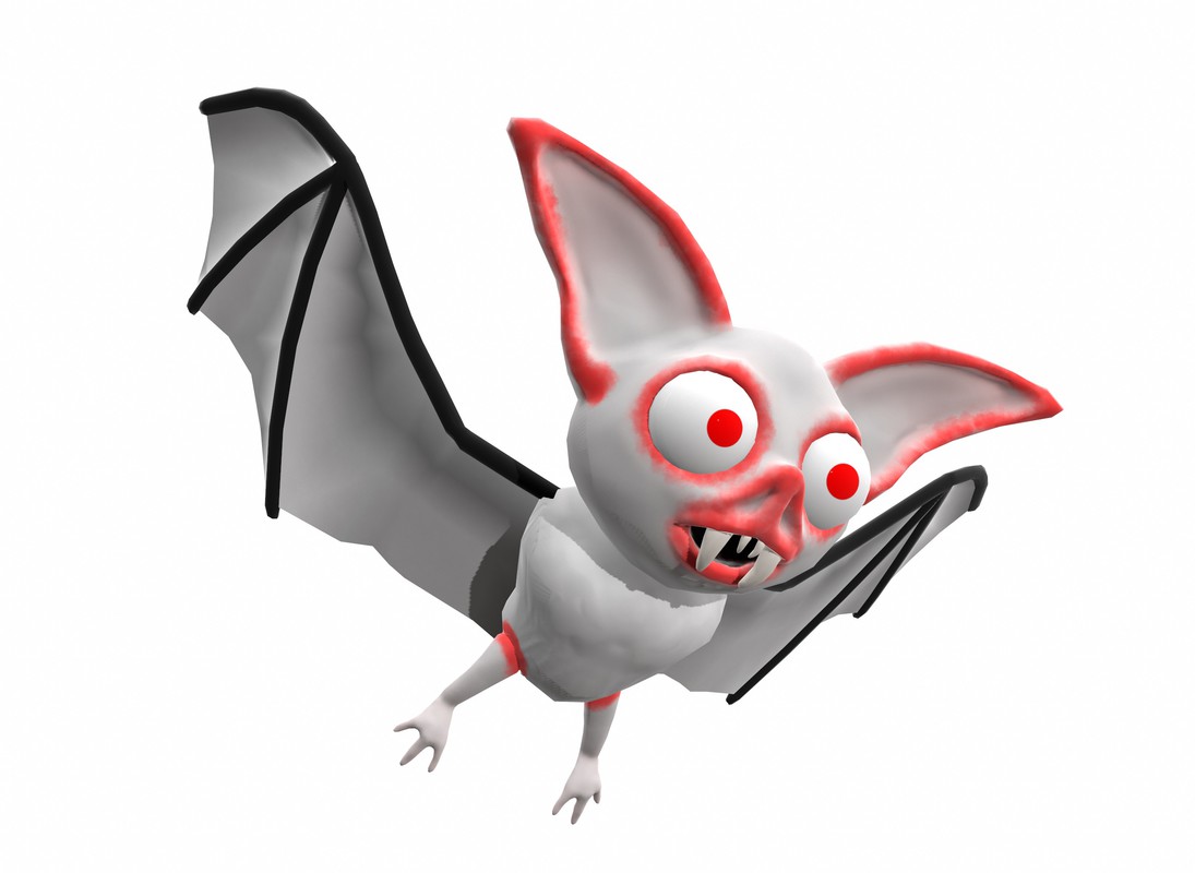 Cartoon bats