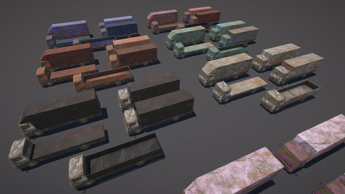 Abandoned Truck Pack