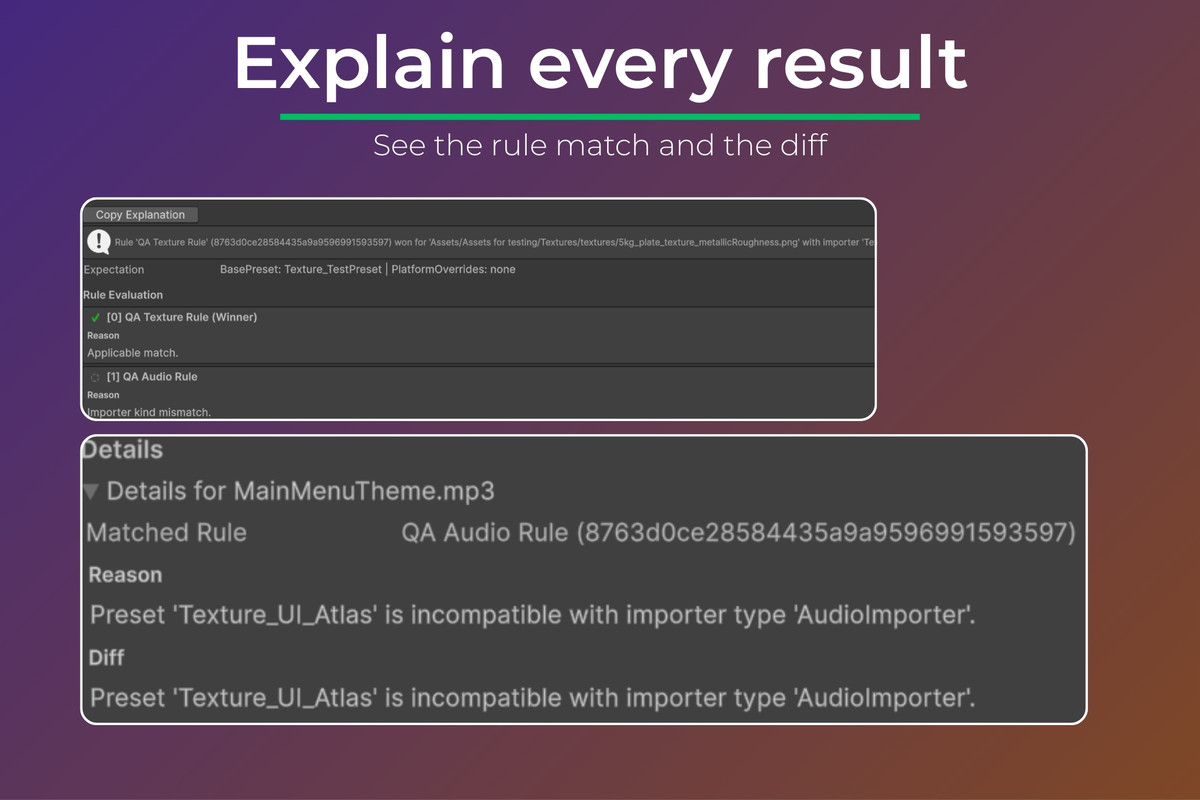 Import Settings Validator & Fix