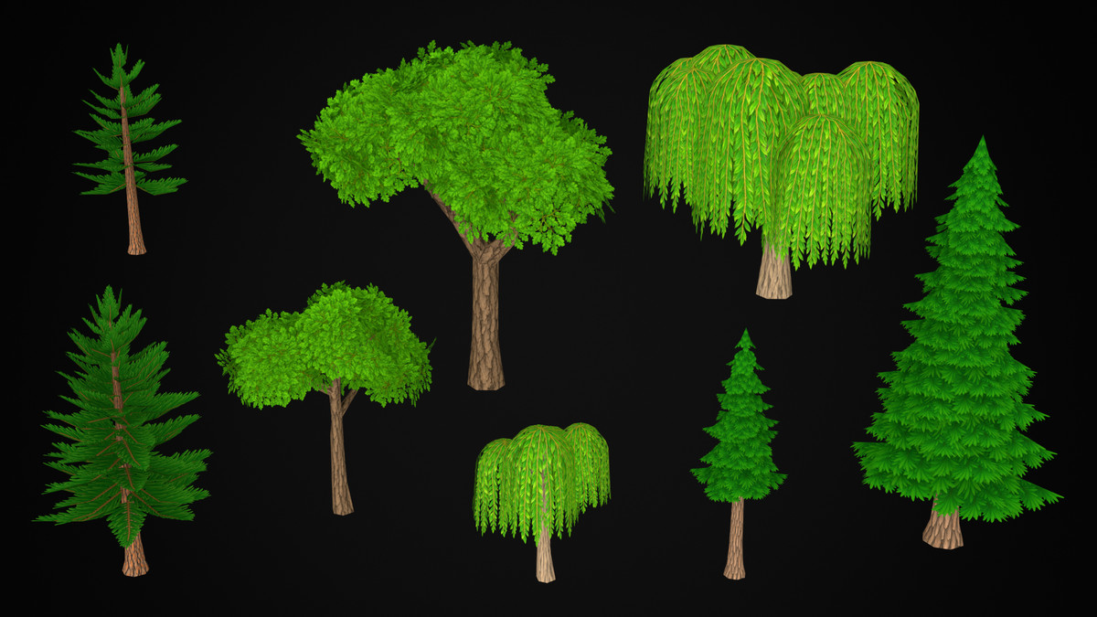Medieval Forest - Stylized Fantasy Environment