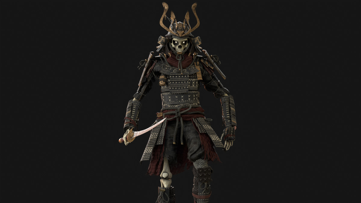 Skeleton Samurai
