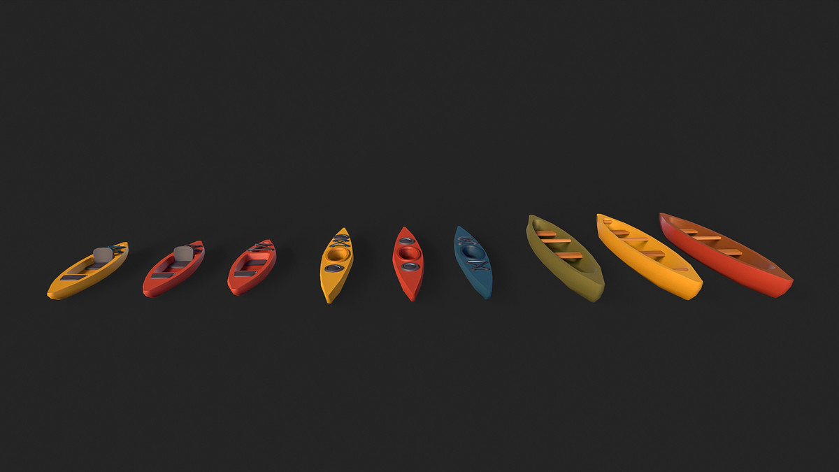 Stylized Watercraft_Pack 2