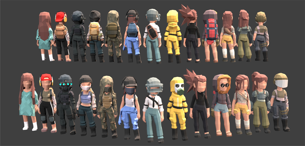 Stylized | LowPoly Characters