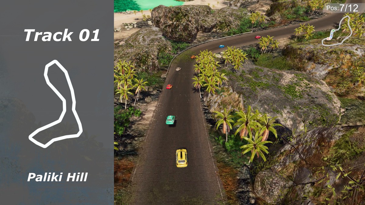 Top Down Car Racing : 3 Tracks Extension