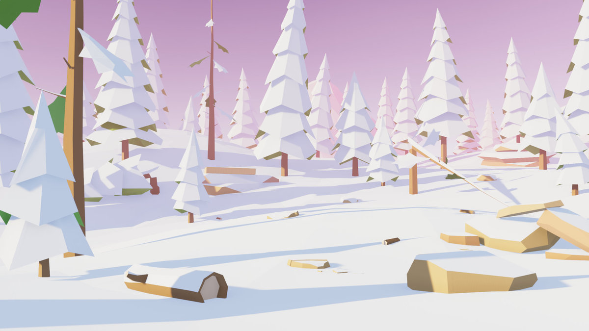 Low Poly Nature Bundle