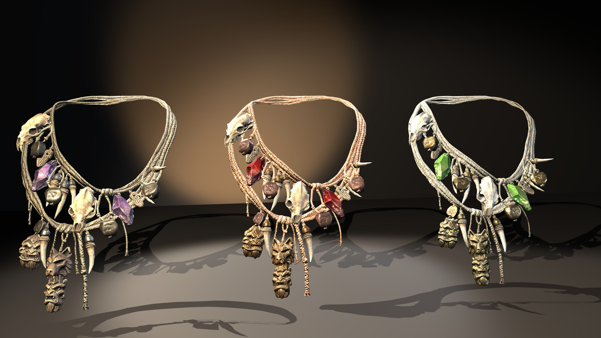 Fantasy Tribal Amulets Pack