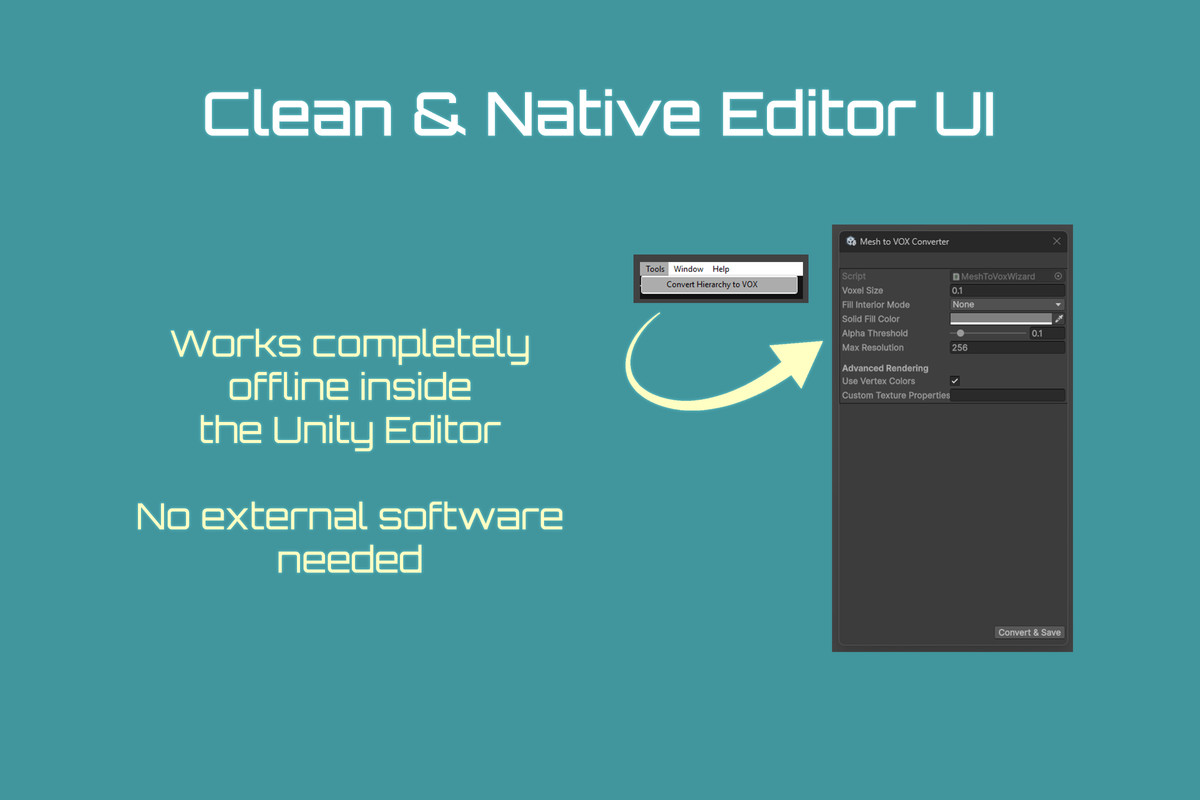 Mesh to VOX Converter: Voxelizer Wizard