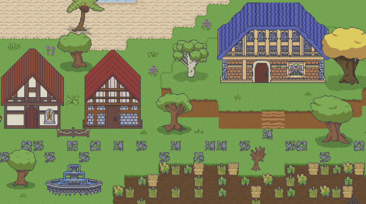 Cute World Assets In 2d Top Down!