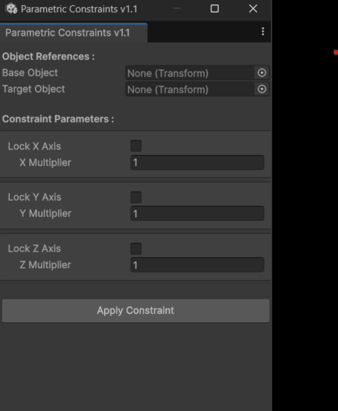 Live Constraints