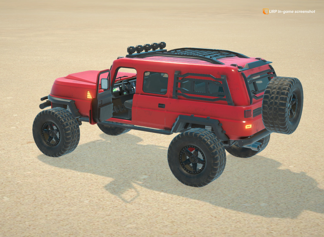 Adventure 4x4 - Heavy Duty Off-Road SUV Vehicle Physics