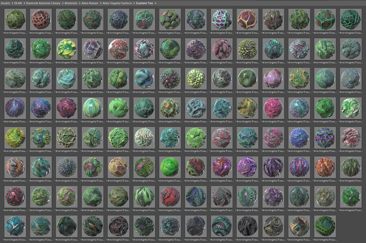 Alien Nature Materials - Vegetal Surface