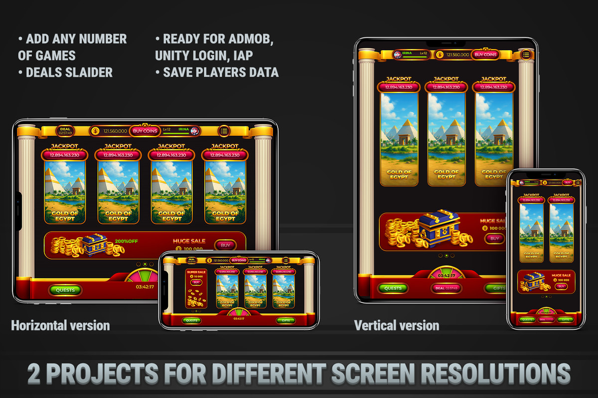 MK Slot Kit • Ancient Civilization Casino Template