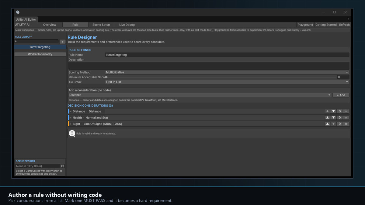 UtilityAI & Scoring System
