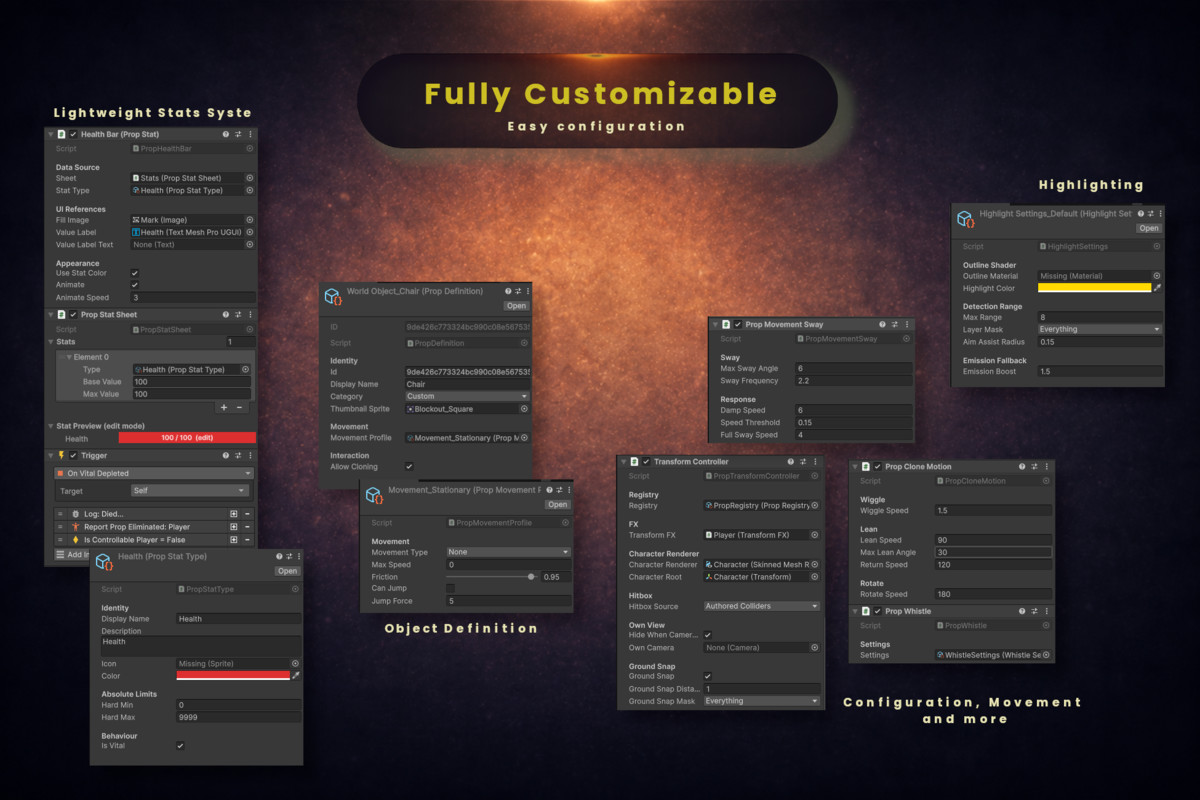Transformation System for Game Creator 2