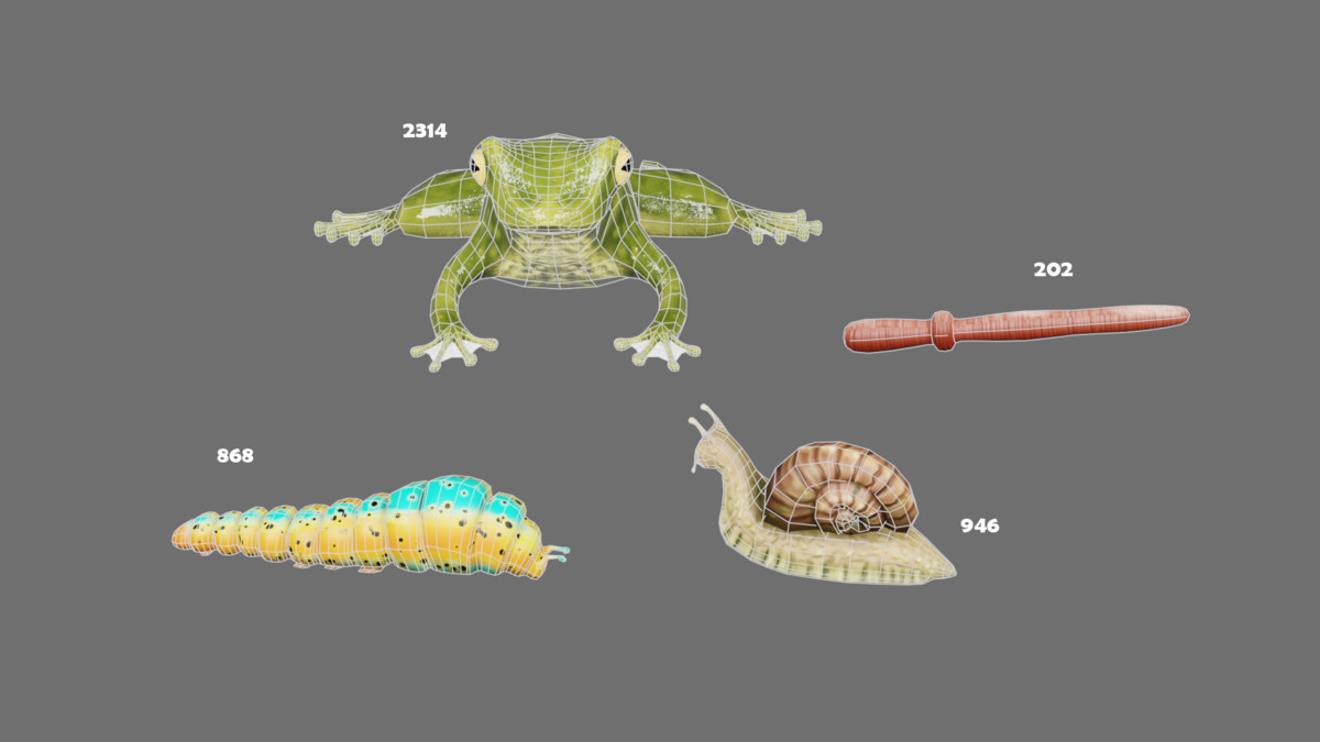 Stylized Critter Mini Collection - Garden Bugs