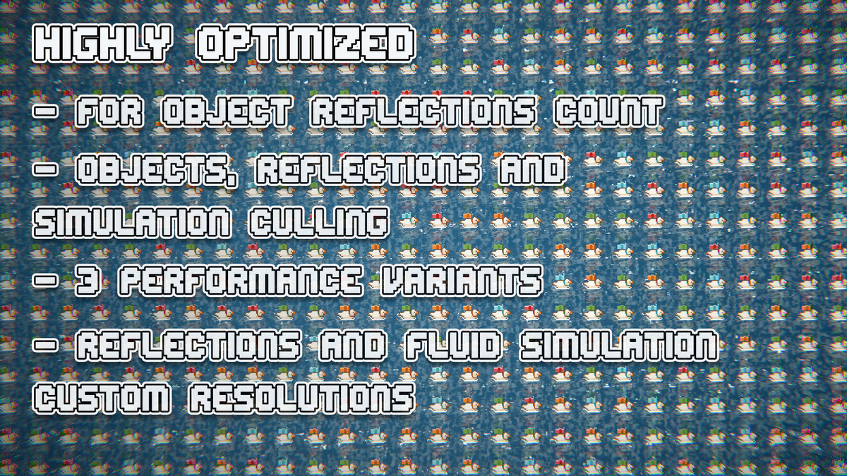 Modern 2D Water : 2/2.5D simulated URP water