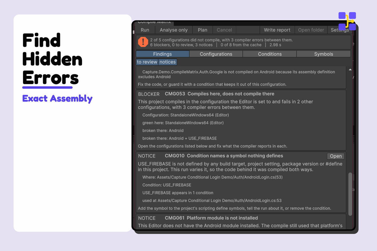 Platform & Define Compile Matrix Guard
