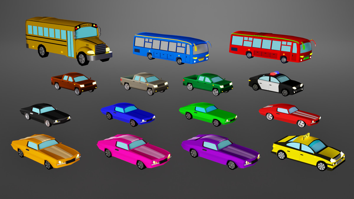 Low Poly City Pack - Mini World Studio