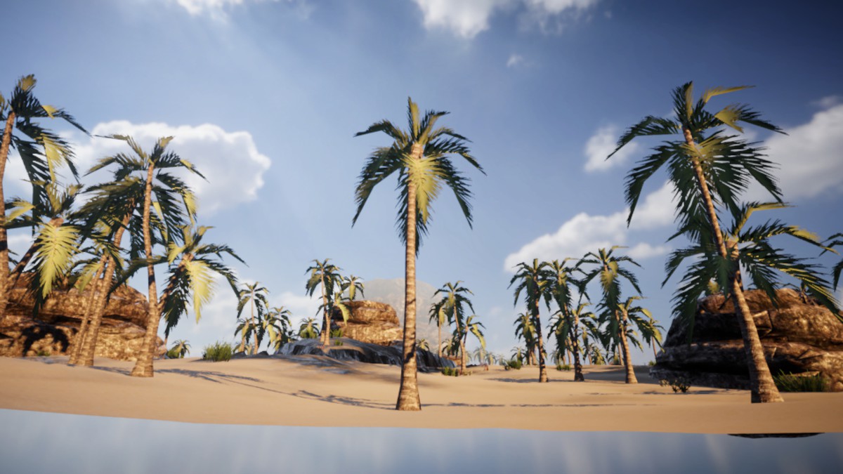 Mobile Palm Tree Bundle (for URP)