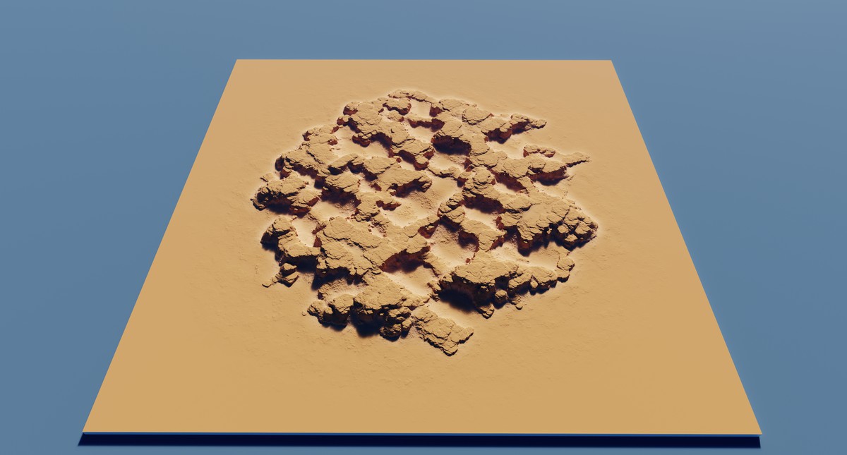 Chipped Plateaus - StampIT!