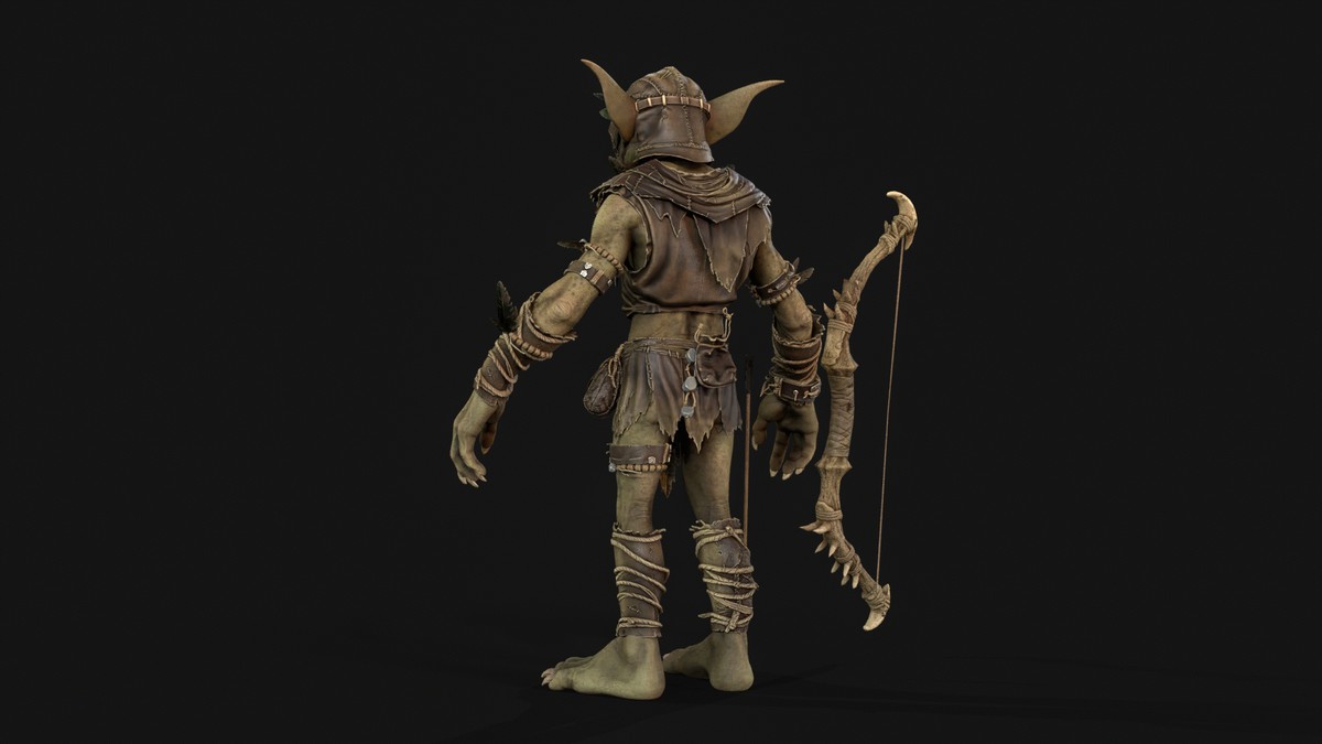 Goblin Archer Game Ready