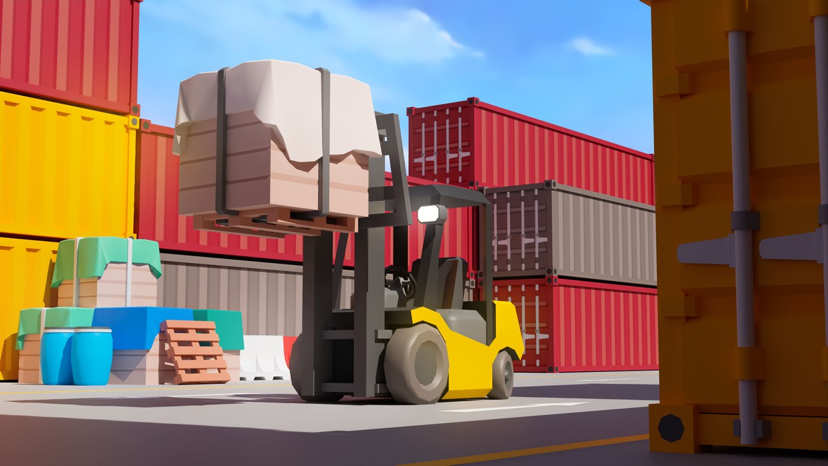 Port - Low Poly 3D Models Pack